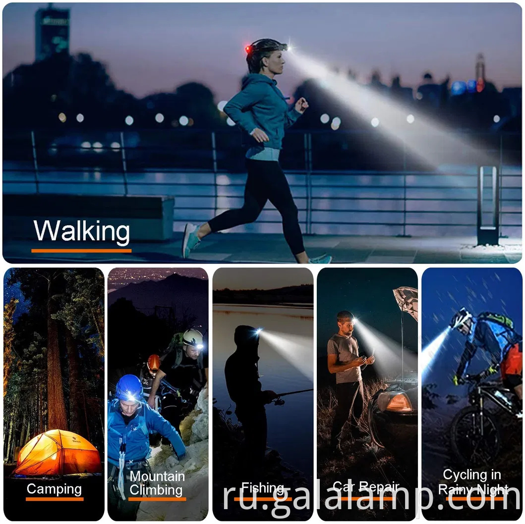 Ультра-яркий перезаряжаемый фонарик для кемпинга T6 для приключений на открытом воздухе